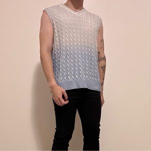 Zara Ombré Knit Vest